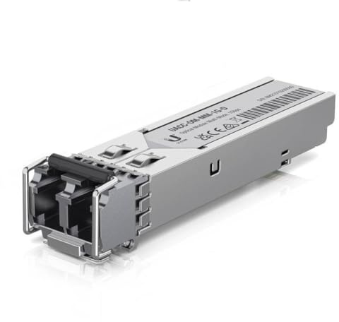 Módulo Transceiver de Fibra Ótica Ubiquiti UACC-OM-MM-1G-D Multi-Mode SFP 1000 Mbit/s