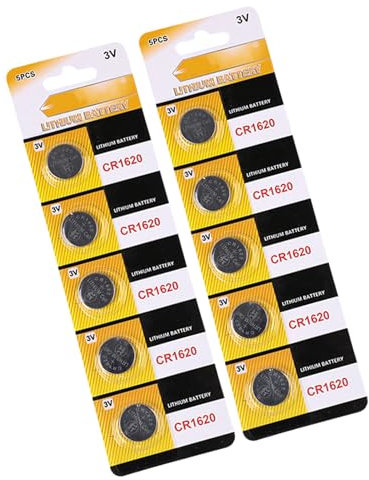 Piles bouton CR1616 CR1620 CR1620 CR1625 CR1632 au lithium 3 V pour clés de voiture et appareils à faible consommation d'énergie