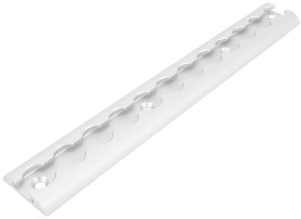 Fabater L Schienenschienenbindung System, Metall -LKW -Bett Biege Down Rail, Oberflächengebettete Montage für Motorräder, ATVs, Abholung, Anhänger, 400 Kg Arbeitsbelastung (60 cm)