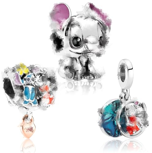 Tydeus Silber Charms Anhänger Schmuck, Anime Pendant Dangle Beads Charms, Armbänder und Halsketten Accessoires für Frauen Mädchen