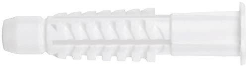 TOX Allzweckdübel Deco 5/25 mit Kragen, 25 Stk. | Für Befestigungen in nahezu allen Baustoffen, Blisterverpackung, 016700011