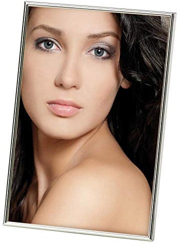 walther design Bilderrahmen silber 21 x 29,7 cm (DIN A4) Chloe Portraitrahmen WD130S