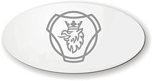 Scania Spiegel mit Logo für die Rückwand ✓ Greif Vabis Aufkleber ✓ LKW-Zubehör und Artikel für Innenausstattung ✓ Rückwandspiegel ✓ Truck accessoires für die Fahrerkabine ✓