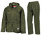Result Herren Regenanzug bestehend aus Regenjacke und Regenhose, wasserdicht S,Olive