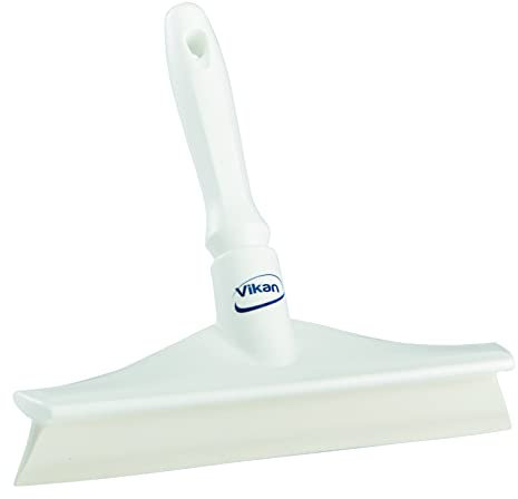 Vikan Handheld Water Removal Squeegee, 245mm, White, S, 71255
