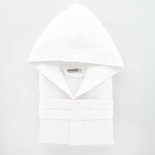 Linea Oro Accappatoio, Bianco, XXL