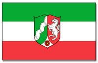 Flagge 90 x 150 : Nordrhein-Westfalen