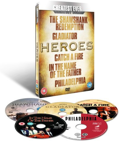 Greatest Ever Heroic Movies Collection [5 DVDs] [UK Import]