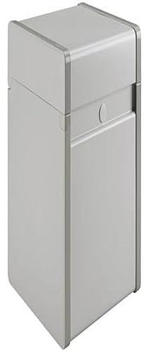 REXEL Karteikasten, DIN A5 hoch, grau lackiert 3147330006184,vertikal