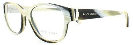 RALPH LAUREN RL 6112 Brille 5445 Horn Vintage/Demo Linse 52-16-140, natur