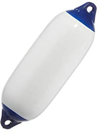 Ensemble de pare-battages pour bateau avec deux trous SFO 45 x 12 cm, Majoni Blue Head Star Fender SF1