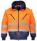 Portwest Hi-Vis Warnschutz 3-in-1 Pilotjacke, Größe: S, Farbe: Orange/Marine, PJ50ONRS