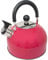 2.5L Stainless Steel Whistling Kettle - Suitable for Fishing, Camping, Hiking, Indoor & Outdoor | Camping Kettle for Gas Stove, Electric Stove, Camp Fire | Lightweight, Fast Boil, Phenolic Handle