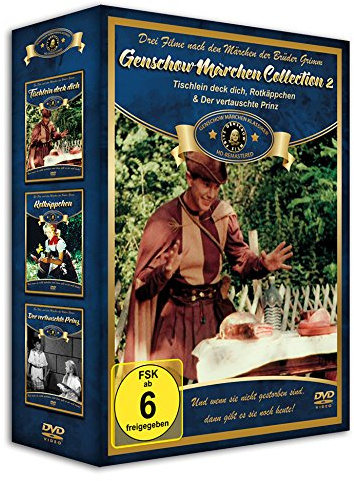 Genschow Märchen-Collection 2 (3er-Schuber: Tischlein deck dich - Rotkäppchen - Der vertauschte Prinz) [3 DVDs]