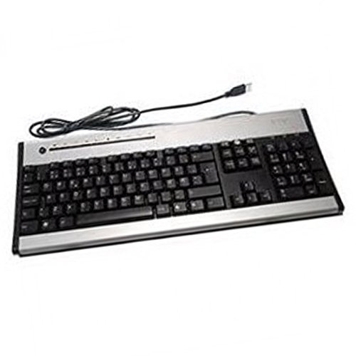 Acer Clavier Azerty Noir Argent USB KU-0355 KB.KUS03.222 PC Keyboard 104 Touches