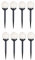 etc-shop 8x LED Solar Gartenleuchte Kugelleuchte Solarlampe Solarleuchte Deko Garten Lampe mit Erdspieß weiß