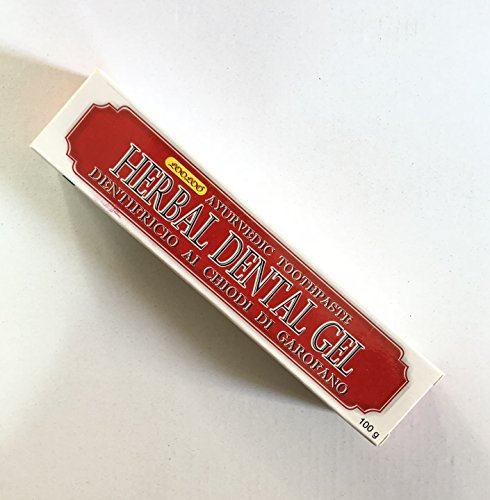 HERBAL DENTAL GEL AYURVEDICO - Zahnpasta mit Nelken, 100 ml