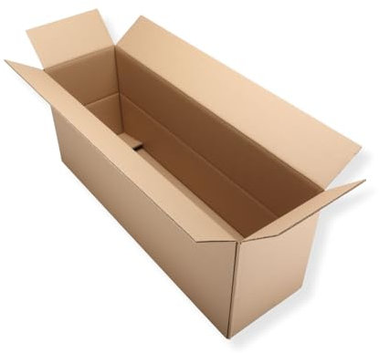 5 St. Faltkarton 1000x300x400 2-wellig braun 2.40 BC-Welle Versandverpackung 100x30x40 Umzugs Bücherkartons