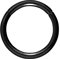 PIERCINGLINE Segmentring Clicker Titan Piercing Nase Septum Ohr Helix Lobe Tragus Schwarz 1 x 8 mm