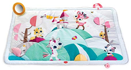 Tiny Love Baby Krabbeldecke Super Mat - Prinzessin Design, große Baby-Spieldecke im modernen Design, (0M+) nutzbar ab der Geburt, XL Spieldecke, 150 x 100 cm, mehrfarbig