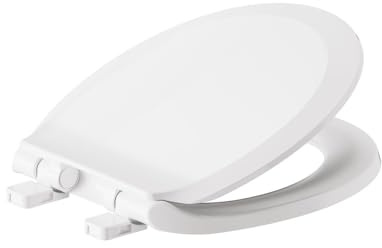 American Standard Transitional Round Toilet Seat, Soft Close, White