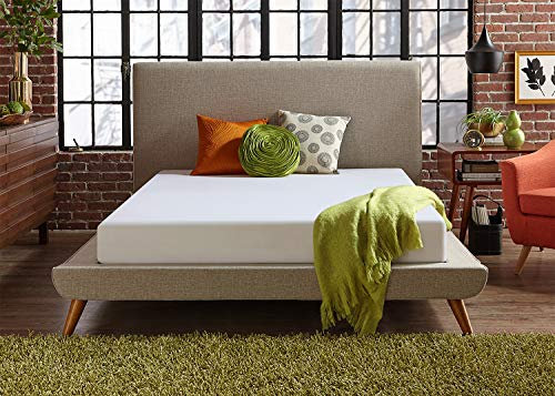 Live and Sleep Klassische 20,3 cm mittelfeste Memoryschaum-Matratze, Queen-Size-Bett in einer Box mit fester Körperunterstützung, CertiPUR-zertifiziert, Queen-Size-Größe