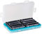 JJC Batteriebox Batterie Aufbewahrungsbox Wasserfest für 8X AA / 14500 Akku Batterien Wiederaufladbar, Batterie Schutzbox & Akku Battery Case Box