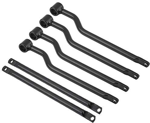 Akozon Motorrad Satteltaschen Satteltaschenstützstangen, Universal Motocycle Sattelstützstangenhalterung Schwarze Halterung Sattelhalterung