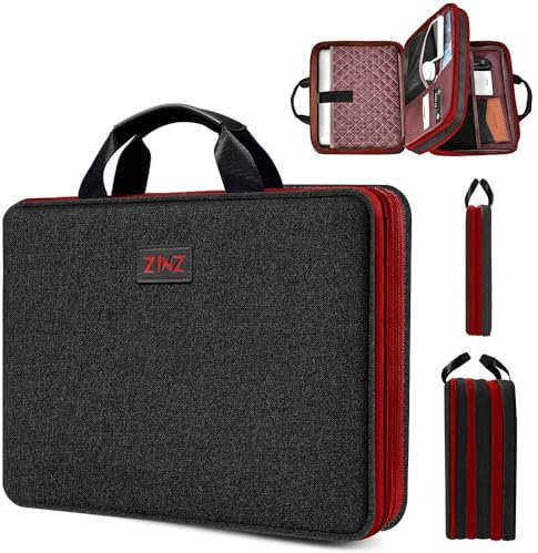 ZINZ Slim & Expandable Laptop Case 13 13.3 13.6 14 Inch Sleeve Compatible with MacBook Air/Pro 13-14 M1 M2 M3 2021-2023 Pro/Max,13.5 Surface Laptop 4/3,B02K02