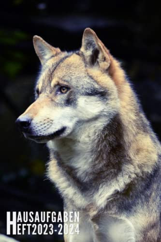 Hausaufgabenheft 2023/2024: Wolf - Schulplaner | Ideal Für Grundschule, Mädchen, Jungen, Teenager Mit Wochenplaner Und Mehr| Raum Für Fach, Aufgaben, Notizen