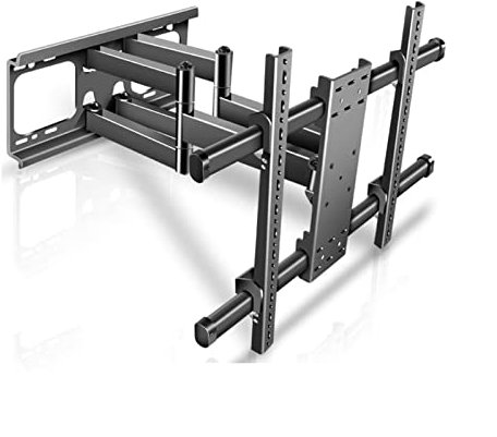 Soporte de TV de esquina moderno Estante de montaje de TV montado en la pared Hogar Sala de estar Estante de TV ultradelgado 55/65/75/85 / Pulgadas Soporte de pantalla ajustable Oficina Sala de