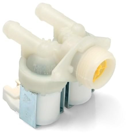 BSSTORE Electrovanne Machine à laver 2 voies 180° Compatible avec différentes marques et modèles équivalent à 41040283
