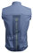 INBIKE Gilet de Cyclisme pour Homme Femme Veste de Cyclisme Sans Manches Coupe-vent Légère Gilet de Sport Respirant Imperméable Protection UV(BU_XXL)