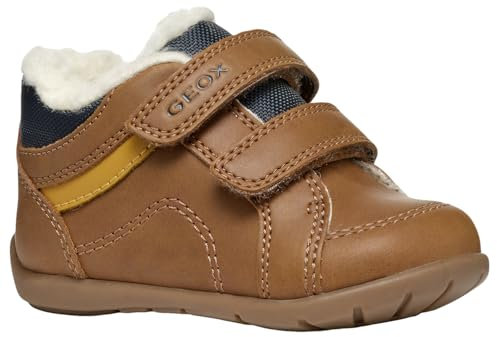 Geox Bébé garçon B ELTHAN Boy A Basket, Marron, 19 EU