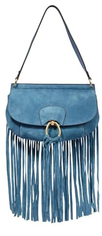 The Bridge Erica Wow Shoulder Bag Sky With Gold