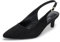 Hoefirm Womens Pointed Toe Court Shoes Slingback Sandals Kitten Heels Pumps Low Heel Shoes Black Heels Ladies Shoes Size 5