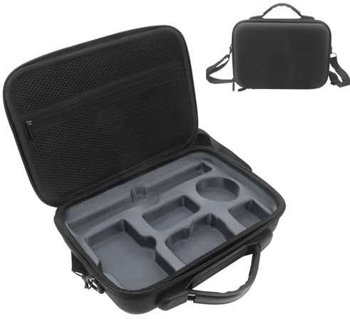 Yuhtech Storage Bag Case for DJI Osmo Action 4 / Action 3 Camera, Portable Storage Boxes Accessories, Portable Travel Bag Compatible with OSMO Action 4/3