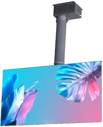 Support TV Motorisé Ascenseur - Support De Télévision Au Plafond, Élévateur De Télévision Électrique À Hauteur Réglable Avec Télécommande, Convient Aux Téléviseurs À Profil Bas De 26 À 70 Pouces(70cm)
