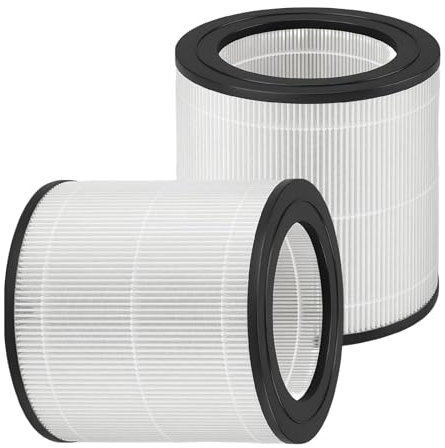 FY0611 - Lot de 2 filtres de rechange compatibles avec Philips 600 Series AC0650/10 AC0651/10 - Filtre HEPA de rechange FY0611/30