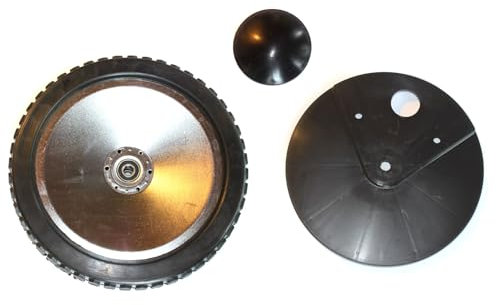 Ruota in Acciaio per Tagliaerba 280 mm x 12 x 39 con Coperchi