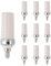 IOEDHW 10er-Pack E12/E26 LED-Maisbirnen 20 W, AC85–265 V, Nicht dimmbar, 2000 lm Kaltweiß 6500 K, entspricht 200 W Glühlampen, energiesparende E26-LED-Glühbirne für Kronleuchter, Wandleuchte