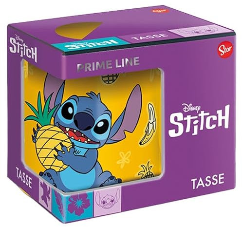 joojee GmbH Lilo & Stitch Piña PrimeLine - Taza (325 ml), color especial