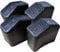 40 Millimetre x 20 Millimetre Ladder Feet, Step Ladder Feet 40x20mm Replacement Ladder Feet - Pack of 4