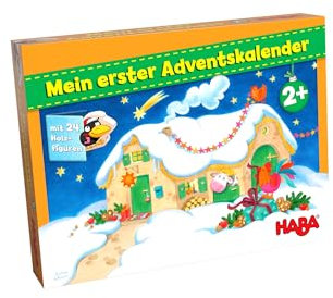 HABA Unisex Spielzeug-Adventskalender Bei den Bauernhoftieren - Bauernhoftiere - Größe One Size