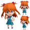 HLUONGTN Anime Asuka Langley Soryu Action Figure Whisper Of Flower Statue Pvc Changeable Face Movable Model/Asuka Langley Soryu/10Cm
