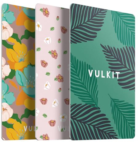 VULKIT RFID Blocking Cards, Slim RFID Card Blocker & NFC Contactless Card Protector for Your Wallet and Passport for Travel, Outdoor, Kombi, Niedlich