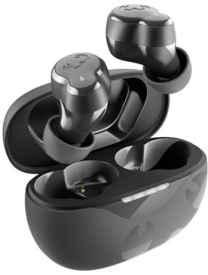 Fresh 'n Rebel Twins Breez, Auricolari Bluetooth In-Ear Senza Fili, Ultra Compatti, Comodi per le chiamate, Bluetooth 5.4, Controllo a pulsante cliccabile, 30 ore di riproduzione (Storm Grey)
