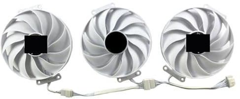 LFGOZSD Ventilador de Repuesto para Tarjeta gráfica ASUS GeForce RTX4060, 4060ti y 4070 TX para Gaming OC(Set of Three Fans)