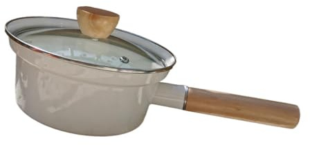 Fenteer Pot à Lait Japonais En émail avec Graduation, Revêtement Antiadhésif, pour Usage Culinaire.