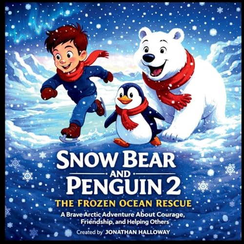 Snow Bear and Penguin 2 The Frozen Ocean Rescue: A Brave Arctic Adventure About Courage, Friendship, and Helping Others (Frost & Pip Arctic Adventures, Band 2)